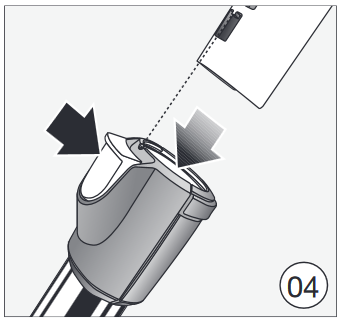 Miele - HS16 - Handgriff mit dem Saugrohr verbinden Handgriff mit dem Saugrohr verbinden