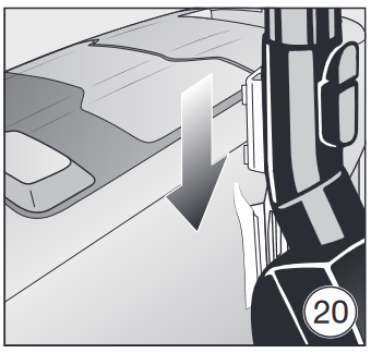 Miele - HS16 - Parksystem für Saugpausen Parksystem für Saugpausen