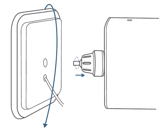eufy Security - SoloCam S340 - Kamera mit angeschlossenem Solarpanel montieren - Schritt 3 Kamera mit angeschlossenem Solarpanel montieren - Schritt 3