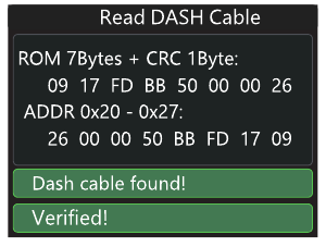 Fnirsi - FNB58 - DASH-Kabel lesen DASH-Kabel lesen