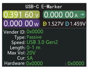 Fnirsi - FNB58 - USB-C-E-Marker - Schritt 1 USB-C-E-Marker - Schritt 1