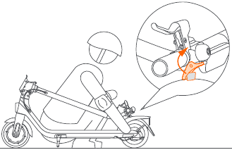 Segway-Ninebot - E2 - Aufklappen - Schritt 1 Aufklappen - Schritt 1