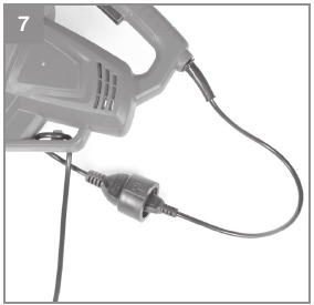 Netzkabel sichern