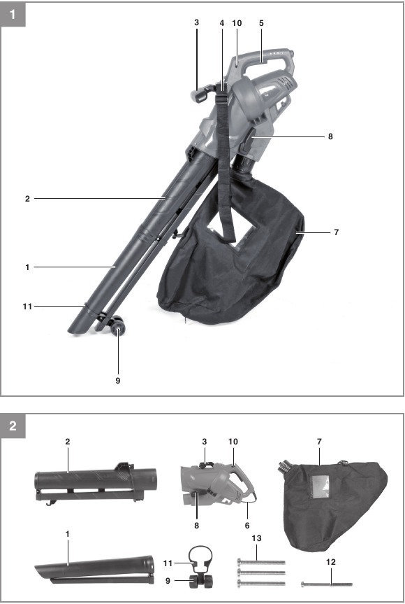 EINHELL - GC-EL 3024 E - Aufbau und Lieferumfang - Aufbau Aufbau und Lieferumfang - Aufbau
