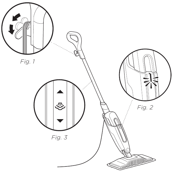 Shark - S1000UK - IHREN STEAM MOP VERWENDEN - FORTSETZUNG IHREN STEAM MOP VERWENDEN - FORTSETZUNG