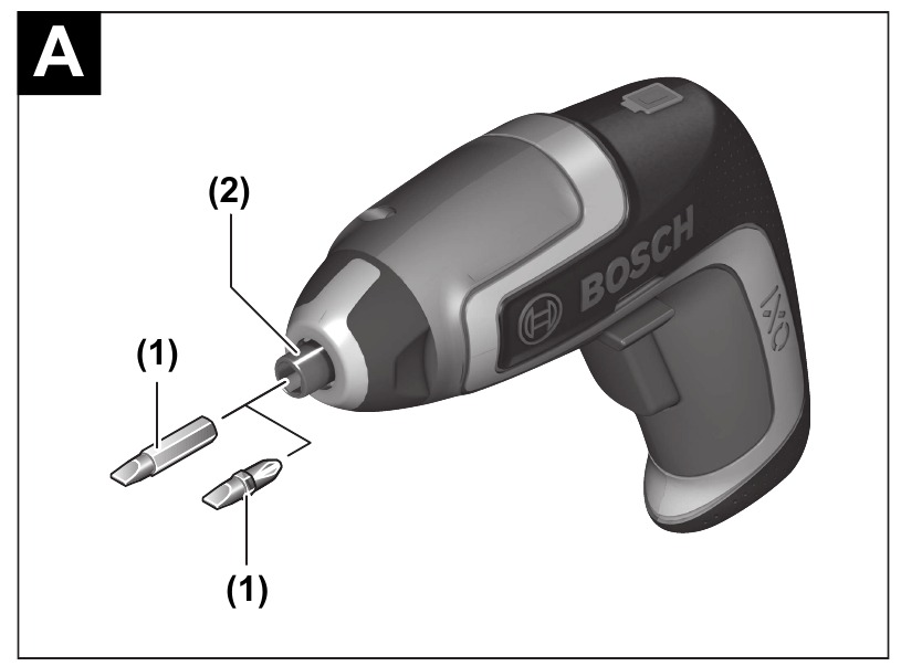 Bosch - IXO - Werkzeugwechsel Werkzeugwechsel