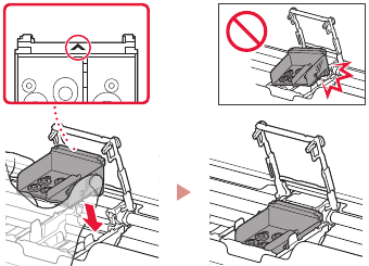 Canon - PIXMA TR150 - Druckkopf installieren - Schritt 4 Druckkopf installieren - Schritt 4