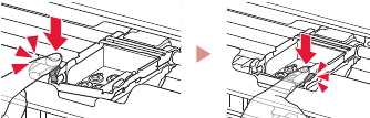 Canon - PIXMA TR150 - Druckkopf installieren - Schritt 5 Druckkopf installieren - Schritt 5