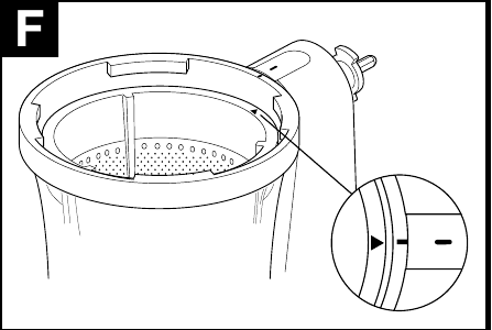 Kenwood - KAX720PL - Zusammenbau Ihres Entsafters - Schritt 4 Zusammenbau Ihres Entsafters - Schritt 4