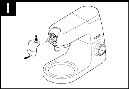 Kenwood - KAX720PL - Verwendung Ihres Entsafters - Schritt 1 Verwendung Ihres Entsafters - Schritt 1
