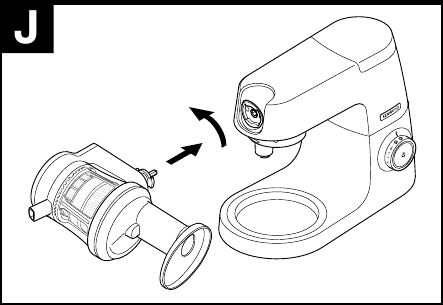 Kenwood - KAX720PL - Verwendung Ihres Entsafters - Schritt 2 Verwendung Ihres Entsafters - Schritt 2