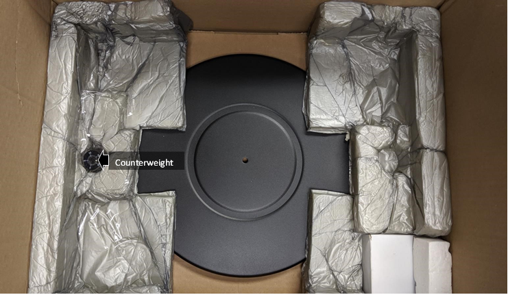 Pro-Ject Audio Systems - Debut Carbon - Beginnen wir mit dem Packen des Kartons - Schritt 1 Beginnen wir mit dem Packen des Kartons - Schritt 1