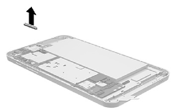 HP - Stream 7 - Lautstärkereglertaste Lautstärkereglertaste