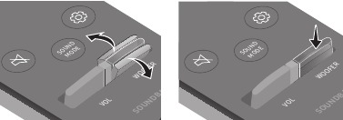 Samsung - HW-A450 - Verwendung der Fernbedienung - Schritt 1 Verwendung der Fernbedienung - Schritt 1