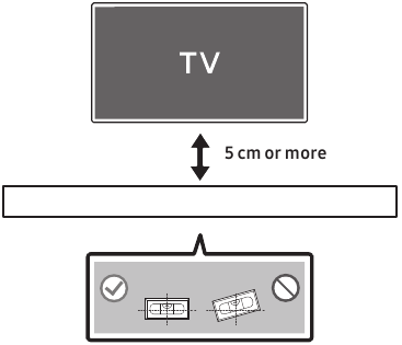 Samsung - HW-A450 - Wandhalterung anbringen - Schritt 1 Wandhalterung anbringen - Schritt 1
