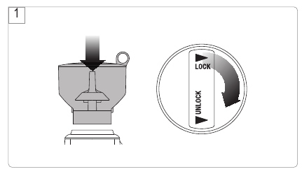 Sage - Smart Grinder Pro BCG820UK - MONTAGE DES BOHNENBEHÄLTERS MONTAGE DES BOHNENBEHÄLTERS
