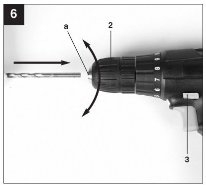 EINHELL - TH-CD 12 Li - Werkzeugwechsel Werkzeugwechsel