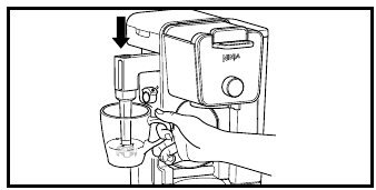 Ninja - DUALBREW PRO - AUFSCHÄUMEN - Schritt 2 AUFSCHÄUMEN - Schritt 2