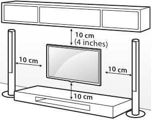 LG - OLED55B7P - Wandmontage Wandmontage