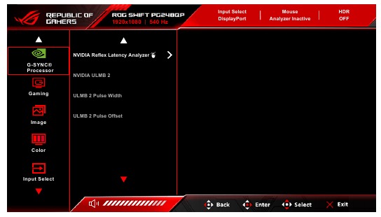 Asus - ROG Swift Pro PG248QP - Neu konfigurieren Neu konfigurieren