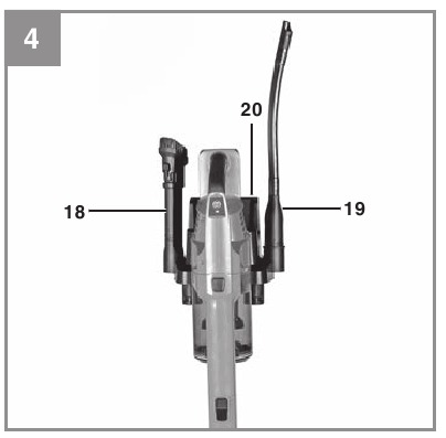 EINHELL - TE-SV 18 Li - Wandhalterung anbringen Wandhalterung anbringen