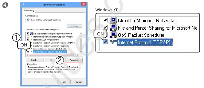 Roland - VersaEXPRESS RF-640 - Netzwerkeinstellungen - Schritt 2 Netzwerkeinstellungen - Schritt 2