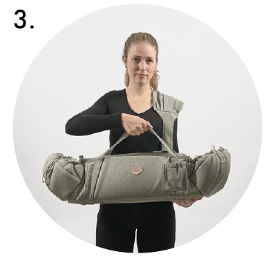 Najell - SleepCarrier - ANWENDUNG - Schritt 3 ANWENDUNG - Schritt 3
