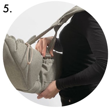 Najell - SleepCarrier - ANWENDUNG - Schritt 5 ANWENDUNG - Schritt 5