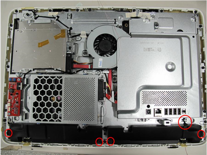 HP - 19 - Produktdemontageprozess - Schritt 4 Produktdemontageprozess - Schritt 4