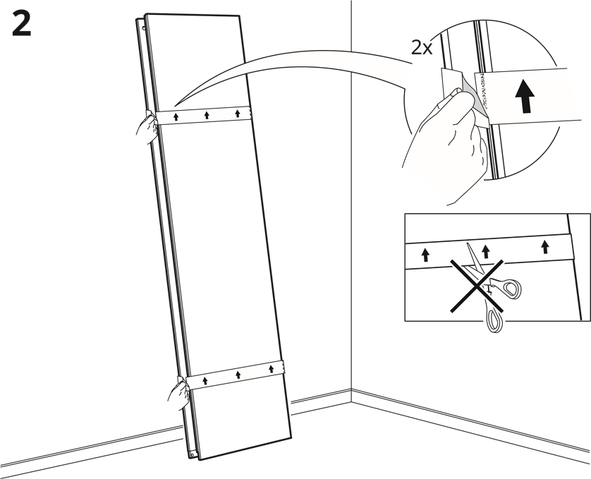 IKEA - Pax - Aufbau - Schritt 2 Aufbau - Schritt 2