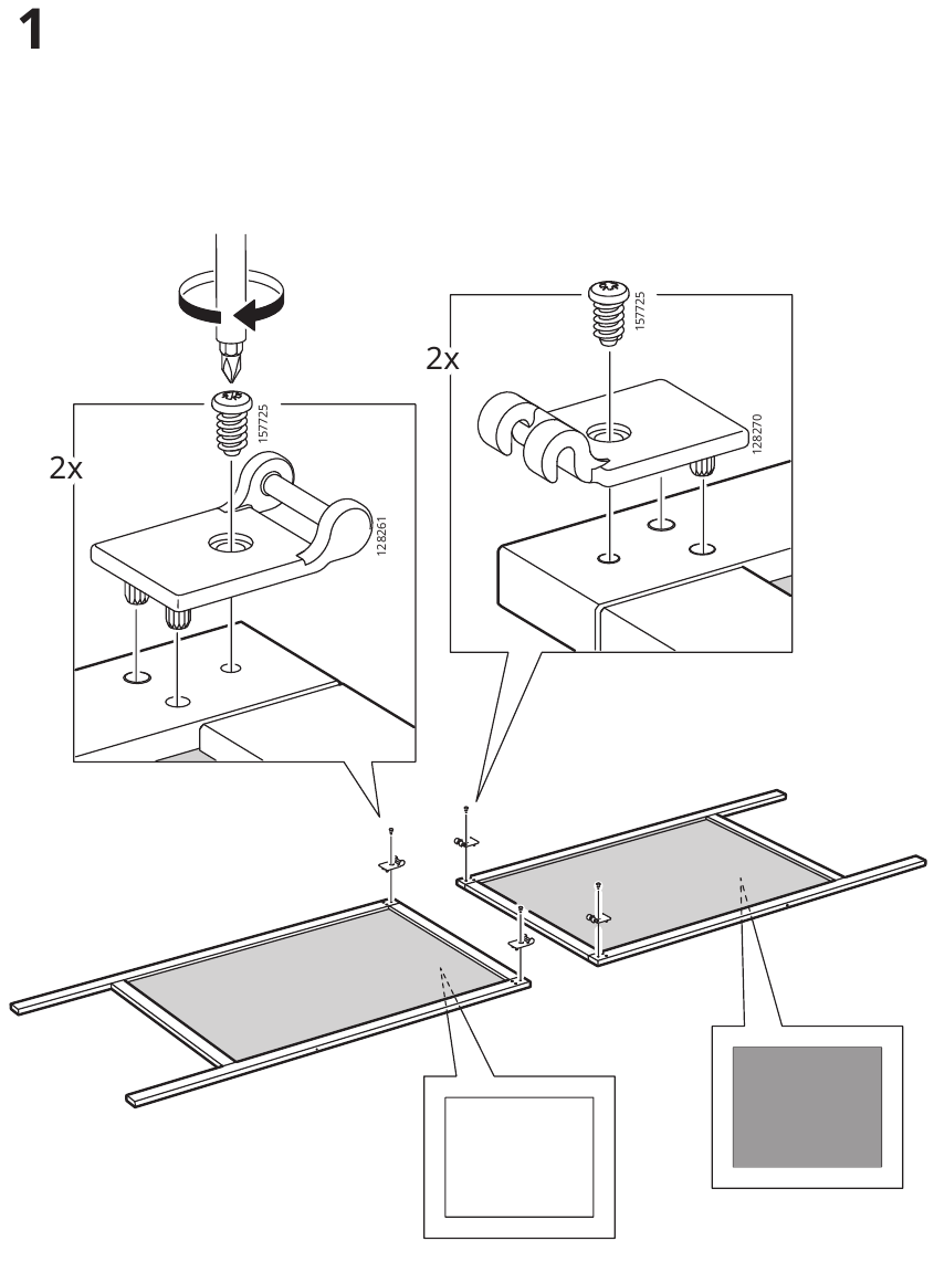 IKEA - MÅLA - Aufbau - Schritt 1 Aufbau - Schritt 1