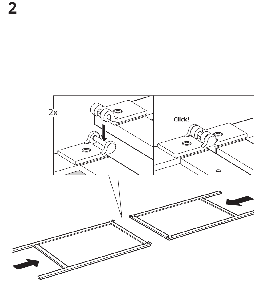 IKEA - MÅLA - Aufbau - Schritt 2 Aufbau - Schritt 2