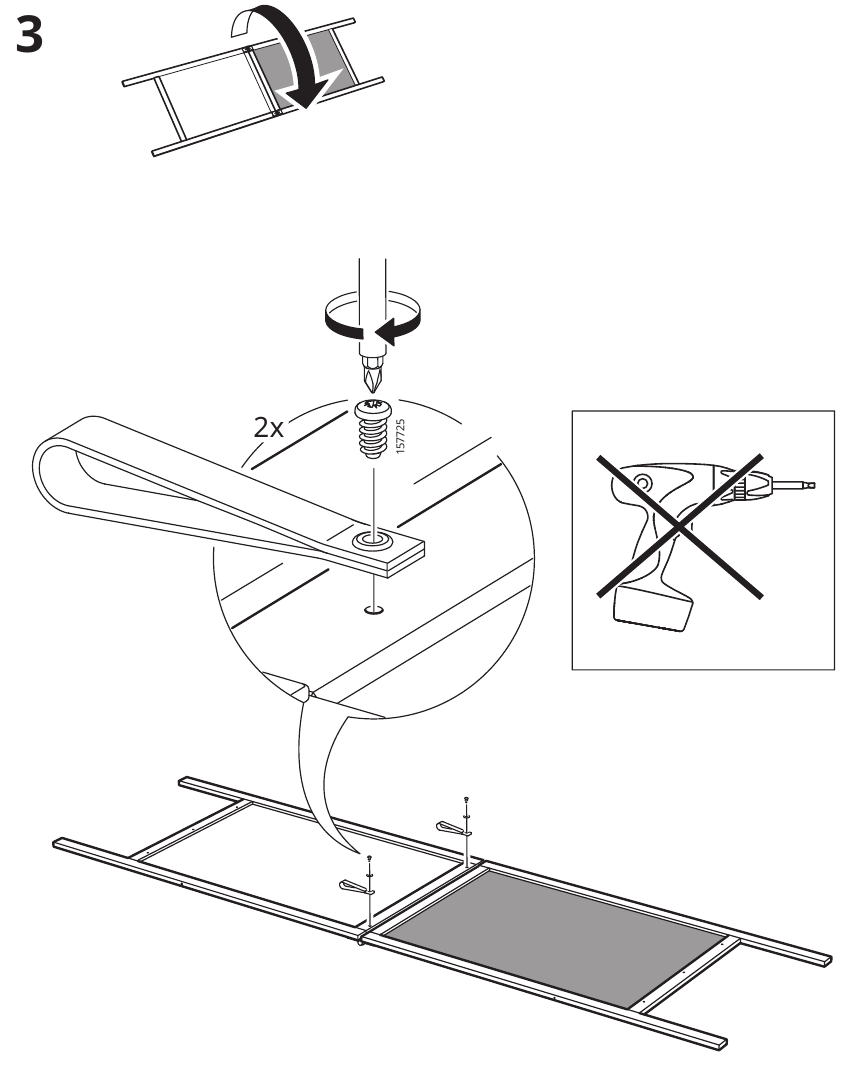 IKEA - MÅLA - Aufbau - Schritt 3 Aufbau - Schritt 3