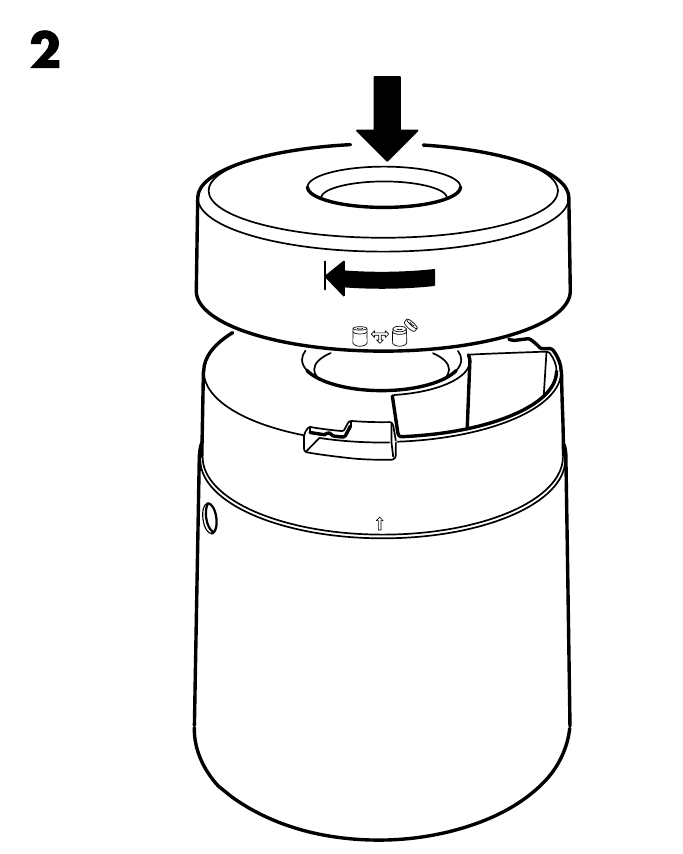 IKEA - PS 2014 - Aufbau - Schritt 2 Aufbau - Schritt 2
