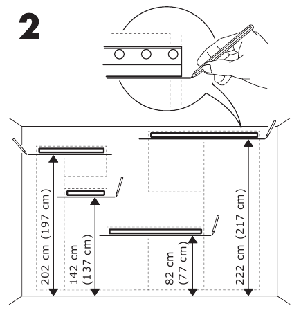 IKEA - METOD - Aufbau - Schritt 2 Aufbau - Schritt 2