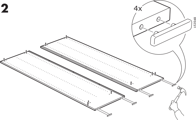 IKEA - SMÅGÖRA - Aufbau - Schritt 2 Aufbau - Schritt 2