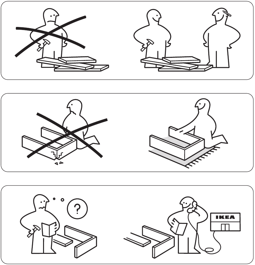 IKEA - SMAGORA - Montage - Schritt 1 Montage - Schritt 1