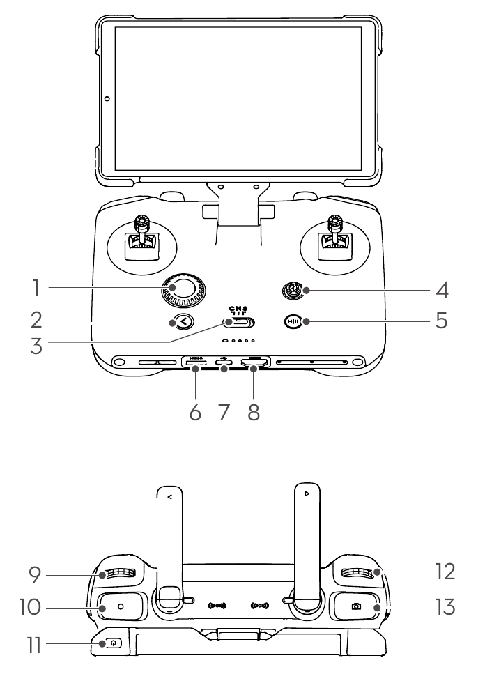 dji - MAVIC 4 PRO - Übersicht - DJI RC Pro 2 Übersicht - DJI RC Pro 2