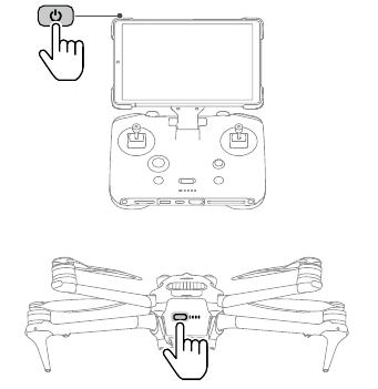 dji - MAVIC 4 PRO - Einrichtung - Schritt 5 Einrichtung - Schritt 5