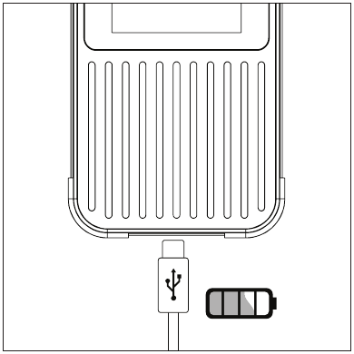Acer - Connect Enduro M3 - Gerät aufladen Gerät aufladen