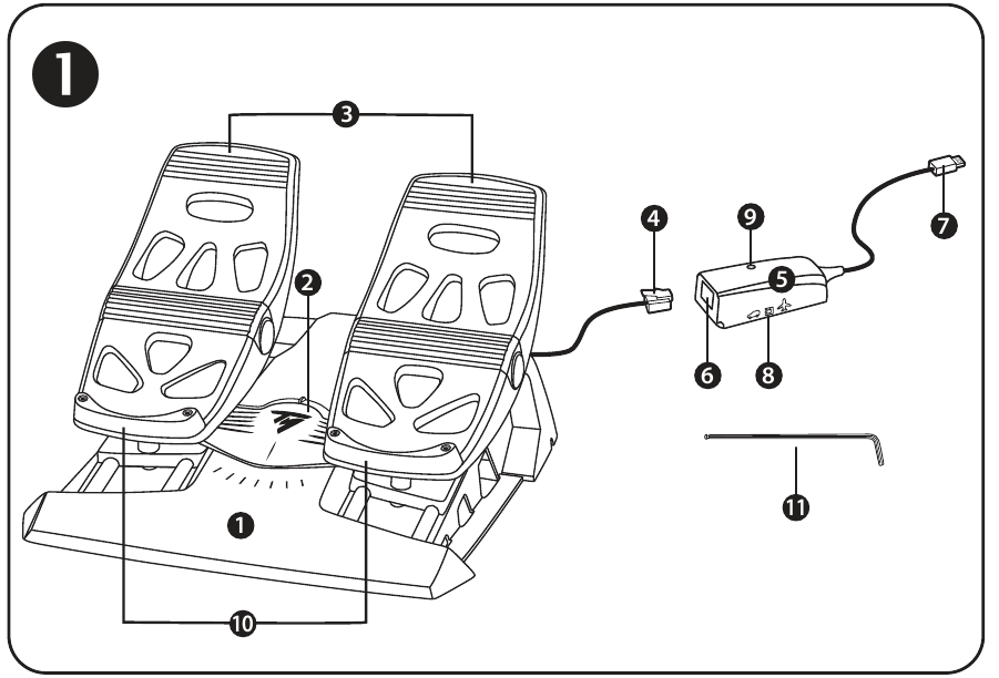 Thrustmaster - TFRP - TECHNISCHE MERKMALE TECHNISCHE MERKMALE