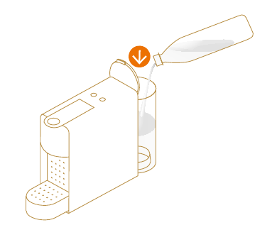 DeLonghi - CITIZ - KAFFEEZUBEREITUNG - Schritt 2 KAFFEEZUBEREITUNG - Schritt 2