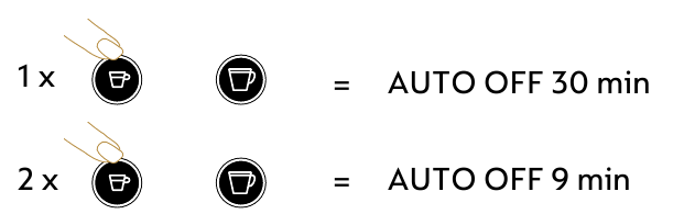 DeLonghi - CITIZ - UM DIESE EINSTELLUNG ZU ÄNDERN UM DIESE EINSTELLUNG ZU ÄNDERN