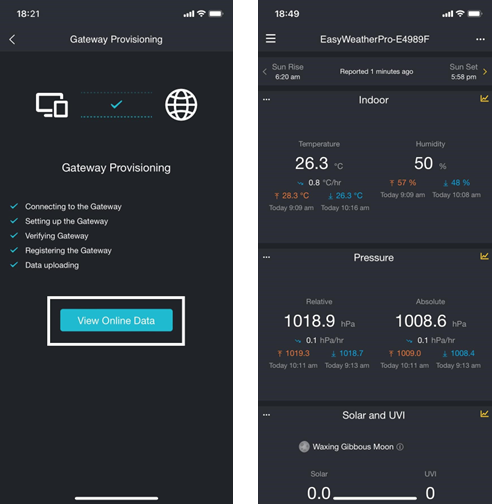 ECOWITT - WS2910 - Wi-Fi Provisioning in der Ecowitt App - Schritt 4 Wi-Fi Provisioning in der Ecowitt App - Schritt 4