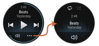 Garmin - VIVOACTIVE 5 - Musikwiedergabesteuerung Musikwiedergabesteuerung