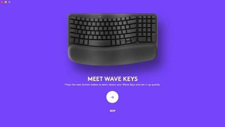 Logitech - Wave Keys - Wave Keys mit der Logitech Options+ App anpassen - Schritt 2 Wave Keys mit der Logitech Options+ App anpassen - Schritt 2