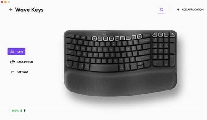 Logitech - Wave Keys - Wave Keys mit der Logitech Options+ App anpassen - Schritt 3 Wave Keys mit der Logitech Options+ App anpassen - Schritt 3