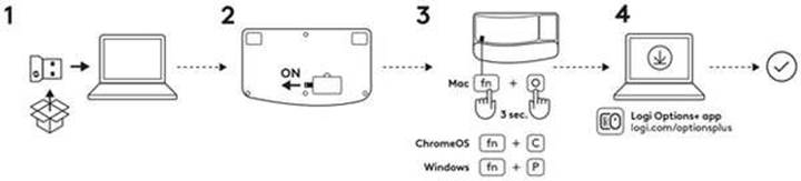 Logitech - Wave Keys - So verbinden Sie Ihr Gerät mit Logi Bolt So verbinden Sie Ihr Gerät mit Logi Bolt