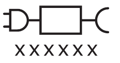 Symbol: Angegebenes Netzteil verwenden
