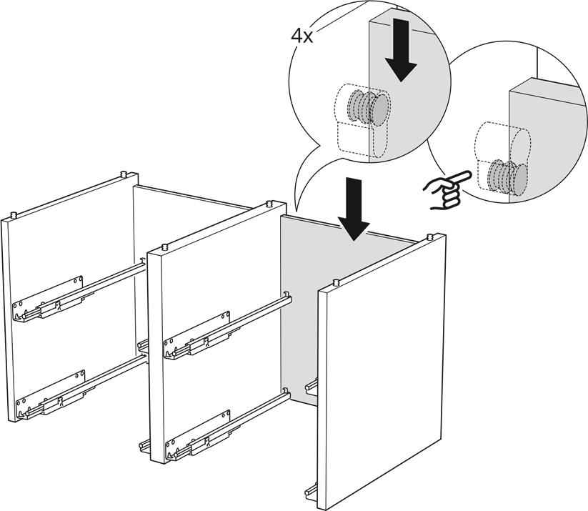 IKEA - NORDLI - Aufbau - Schritt 15 Aufbau - Schritt 15